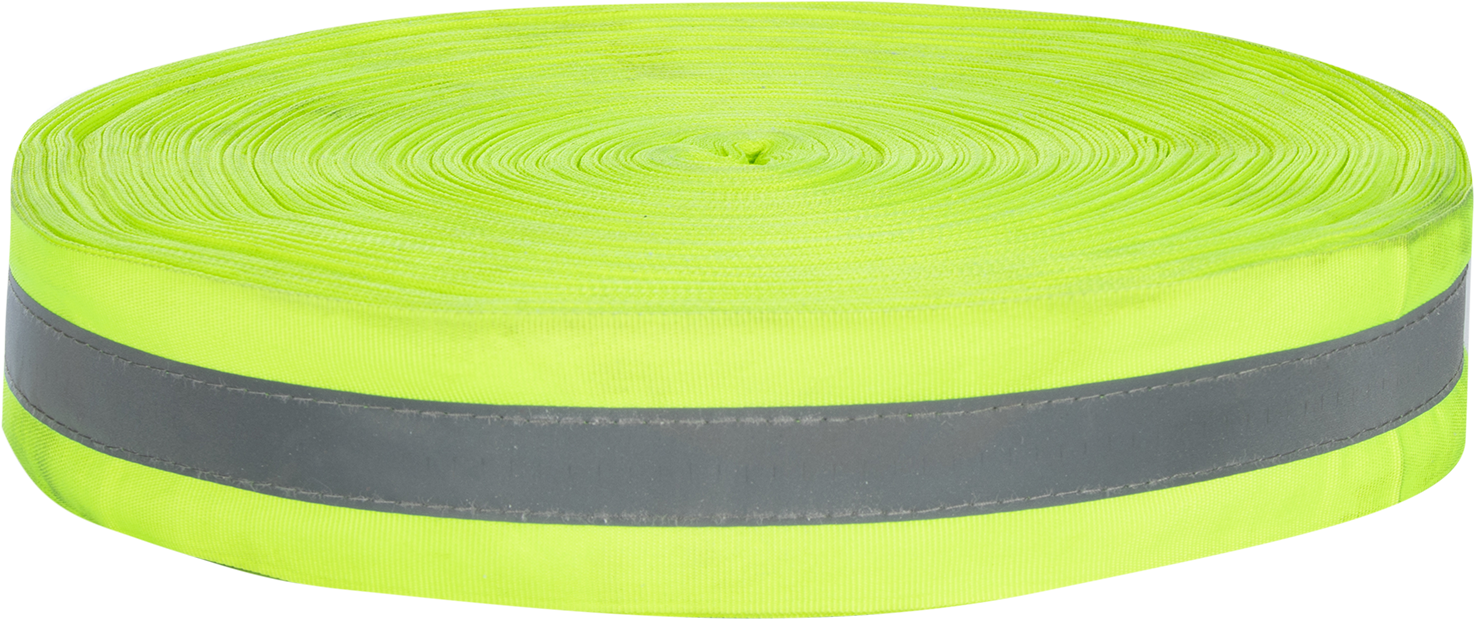 Reflective Tape 100m Roll - Lime