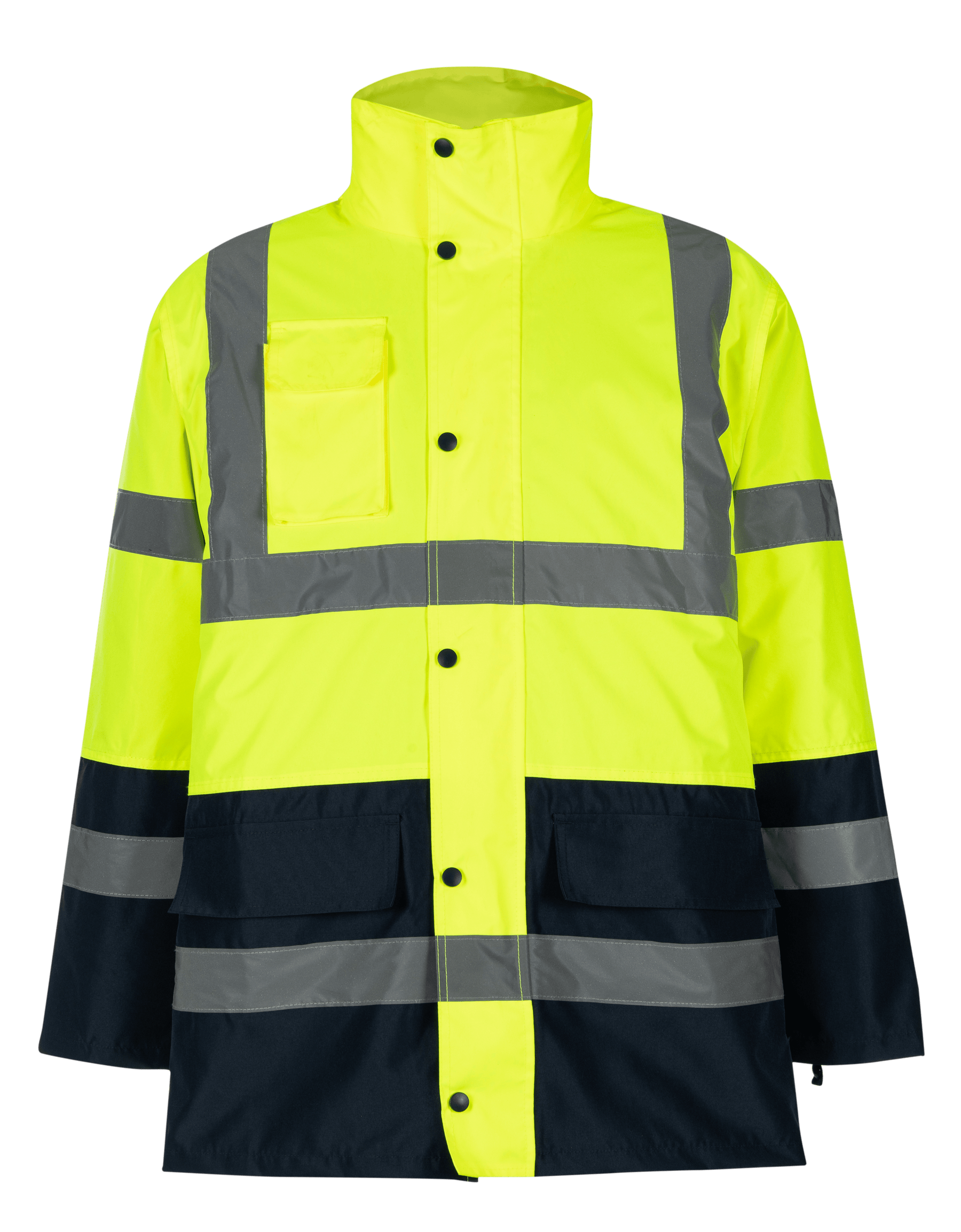 5 in 1 Parka Jacket - High Visibility