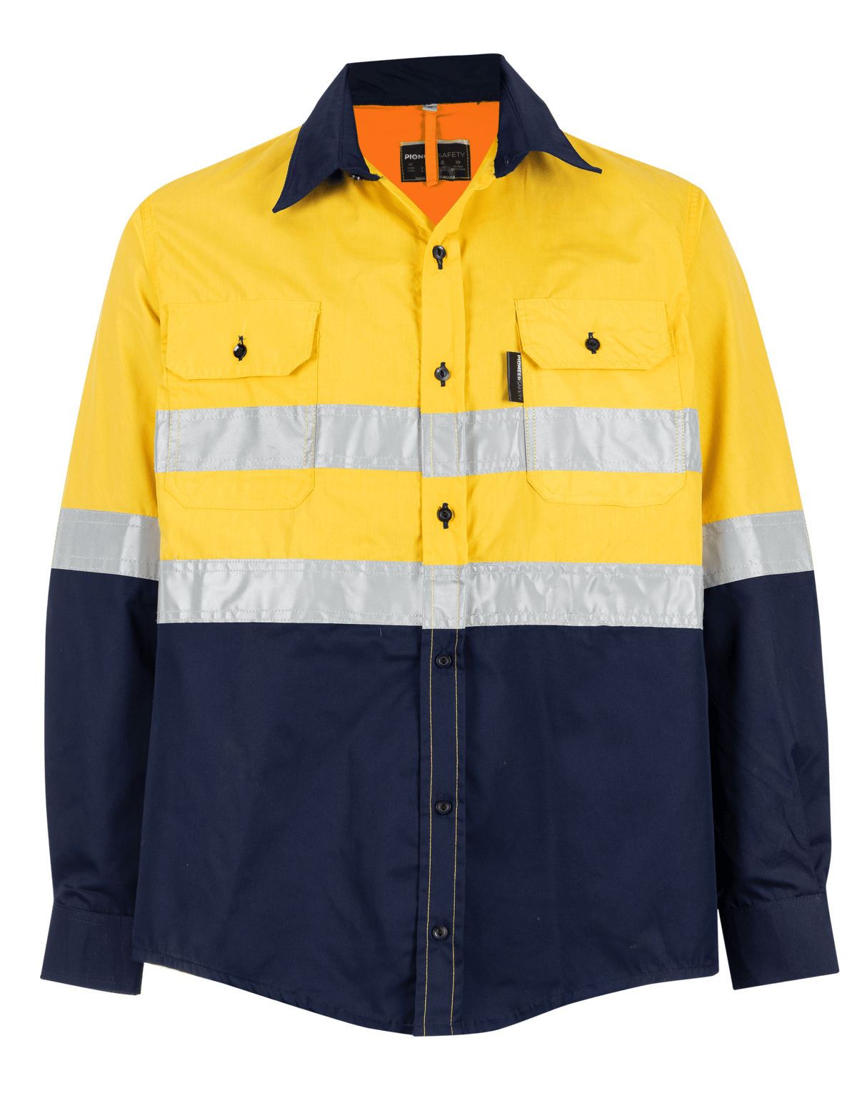 Reflective Shirt - Polycotton Yellow