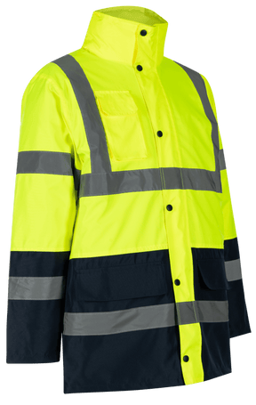 5 in 1 Parka Jacket - High Visibility