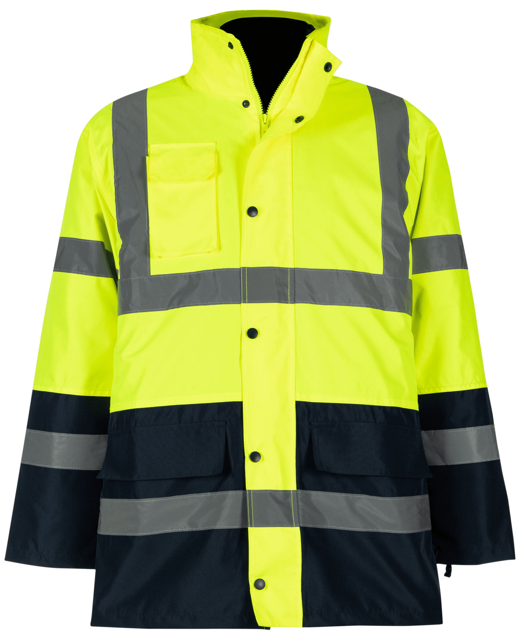5 in 1 Parka Jacket - High Visibility