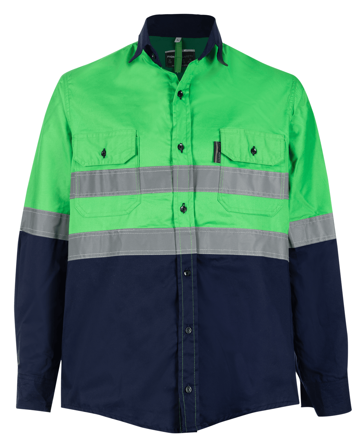 Reflective Shirt - Polycotton Green