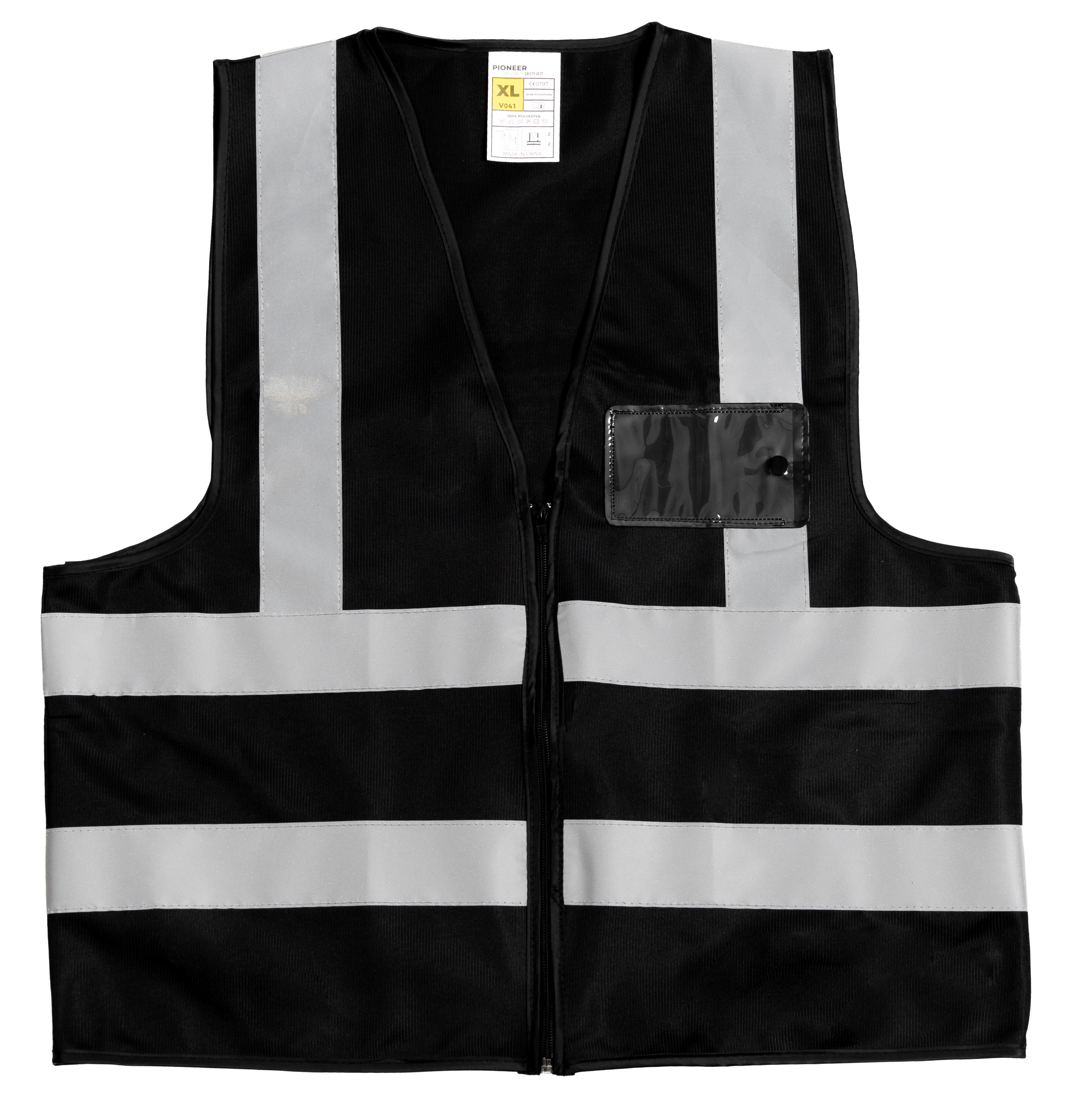 Reflective Vest- Black