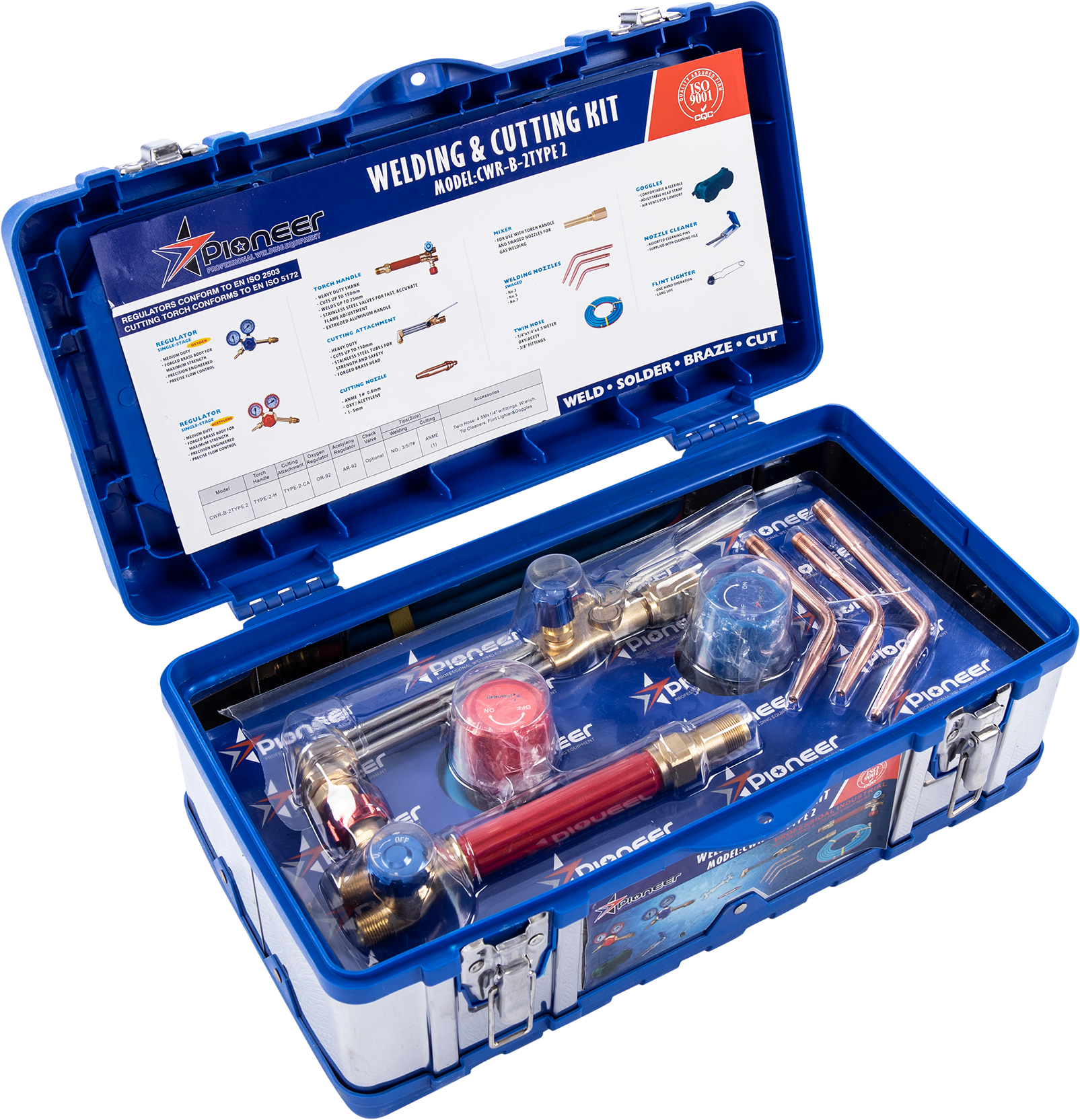 PIONEER Professional Welding & Cutting Combination Kit