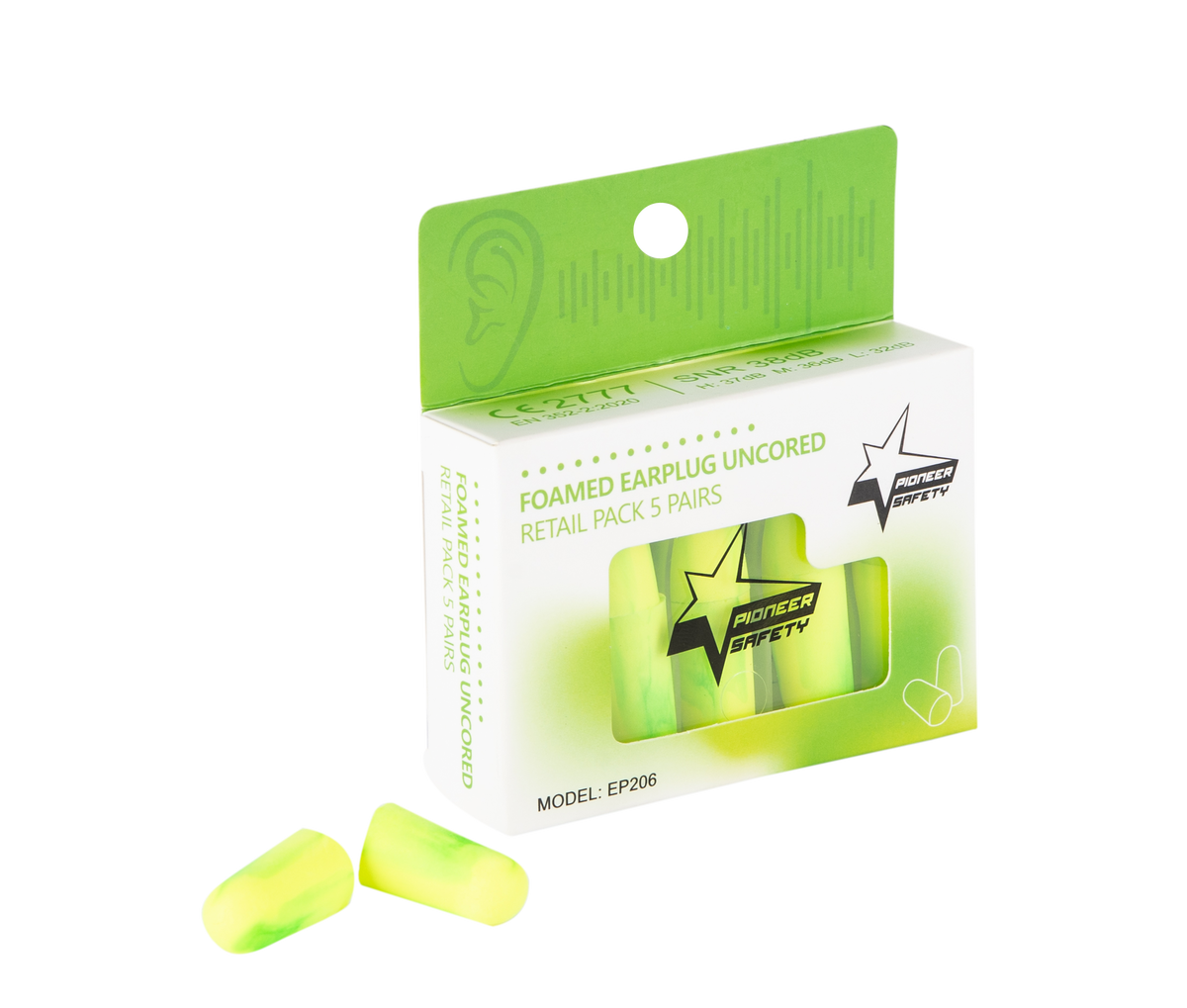 Pioneer Volume - Disposable PU Foam Earplug