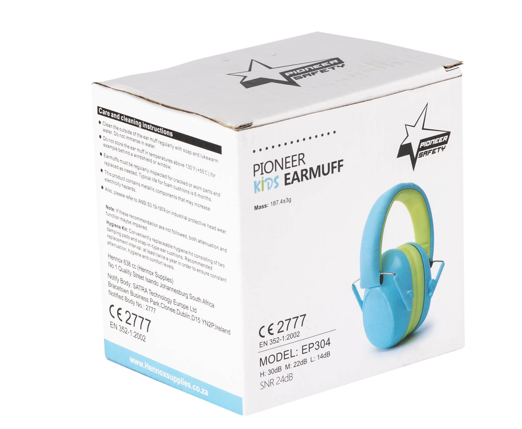 Pioneer Volume - Kids Over-The-Head Earmuff