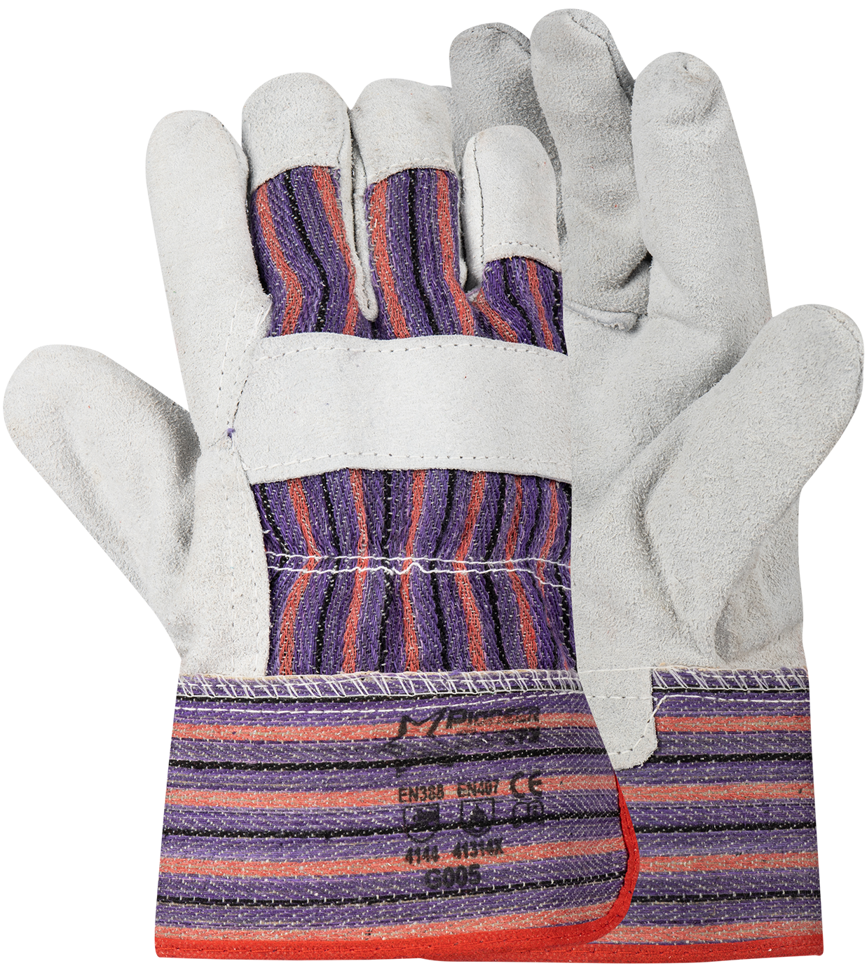 PIONEER Leather Durable Rigger - Purple white G005