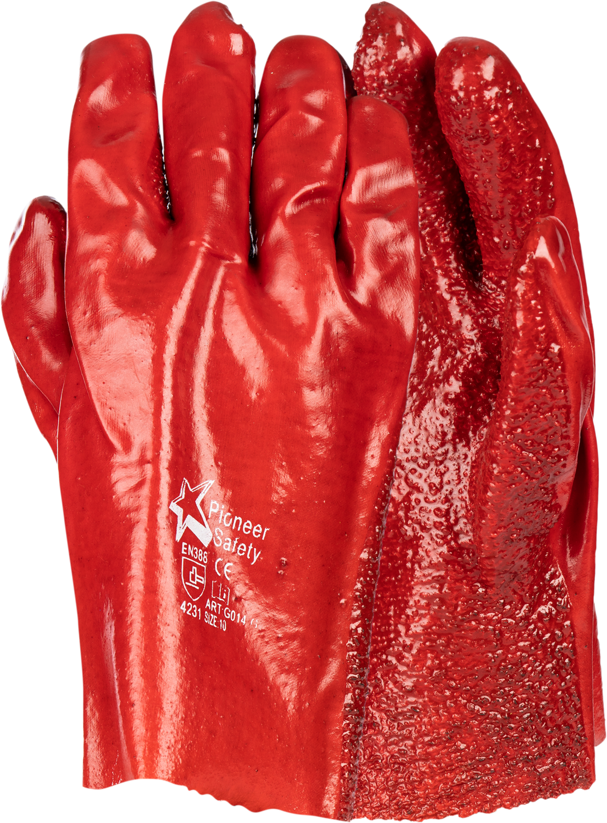 PIONEER PVC Red Terrycloth Palm - 27cm