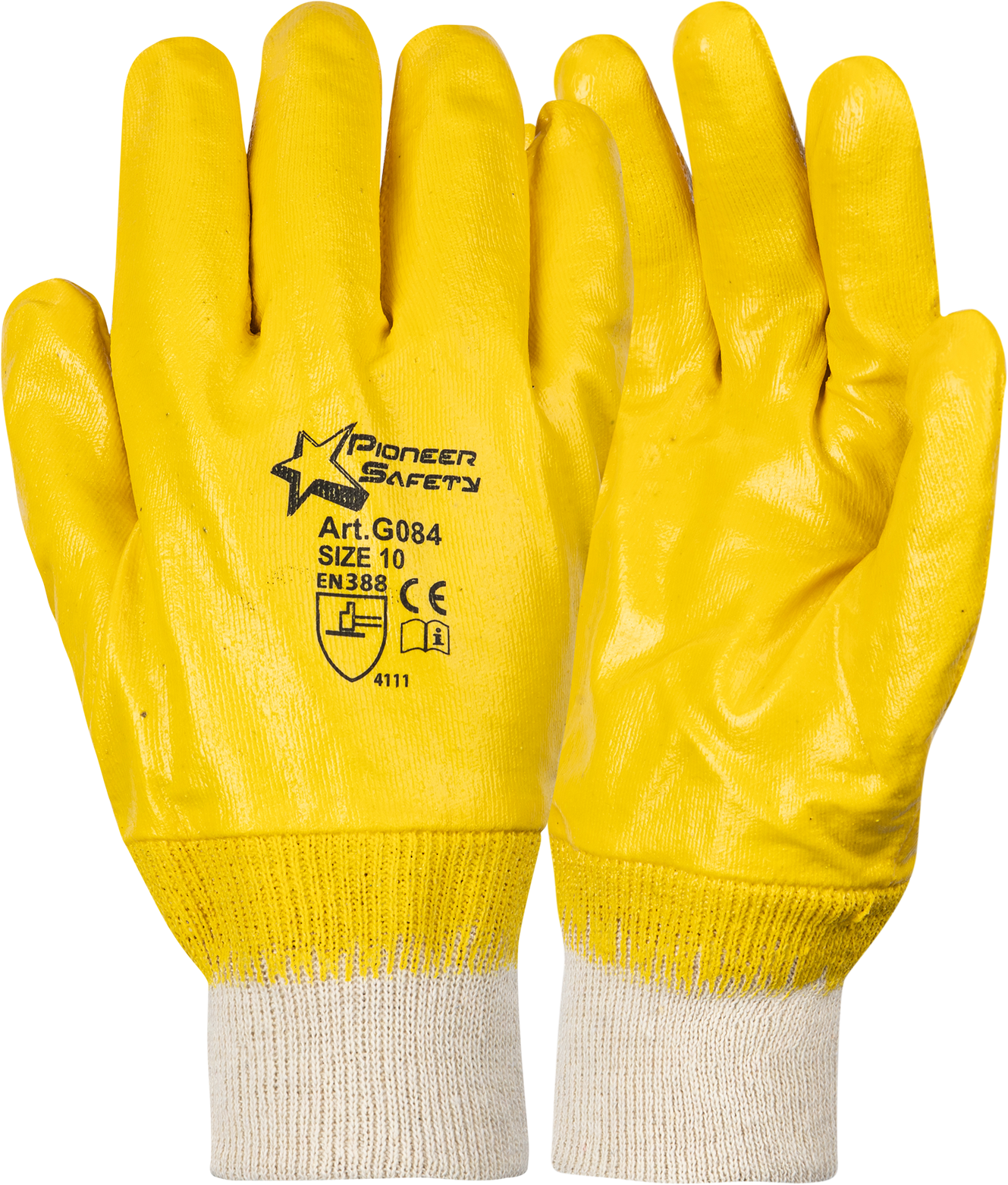 PIONEER Nitrile Fully Dipped - Yellow