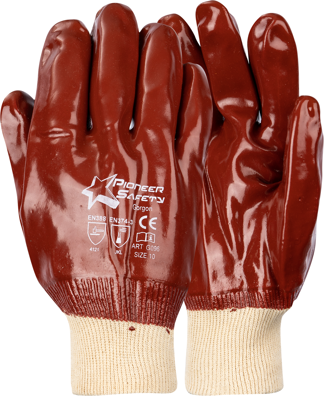 PIONEER PVC Gorgon Brown Heavy Duty - 10cm