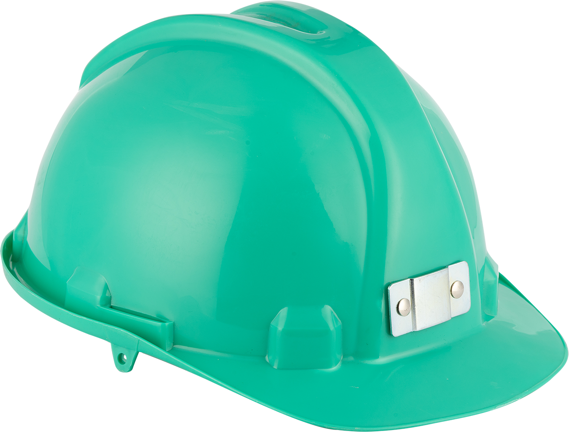 Metal Clamp Hard Hat