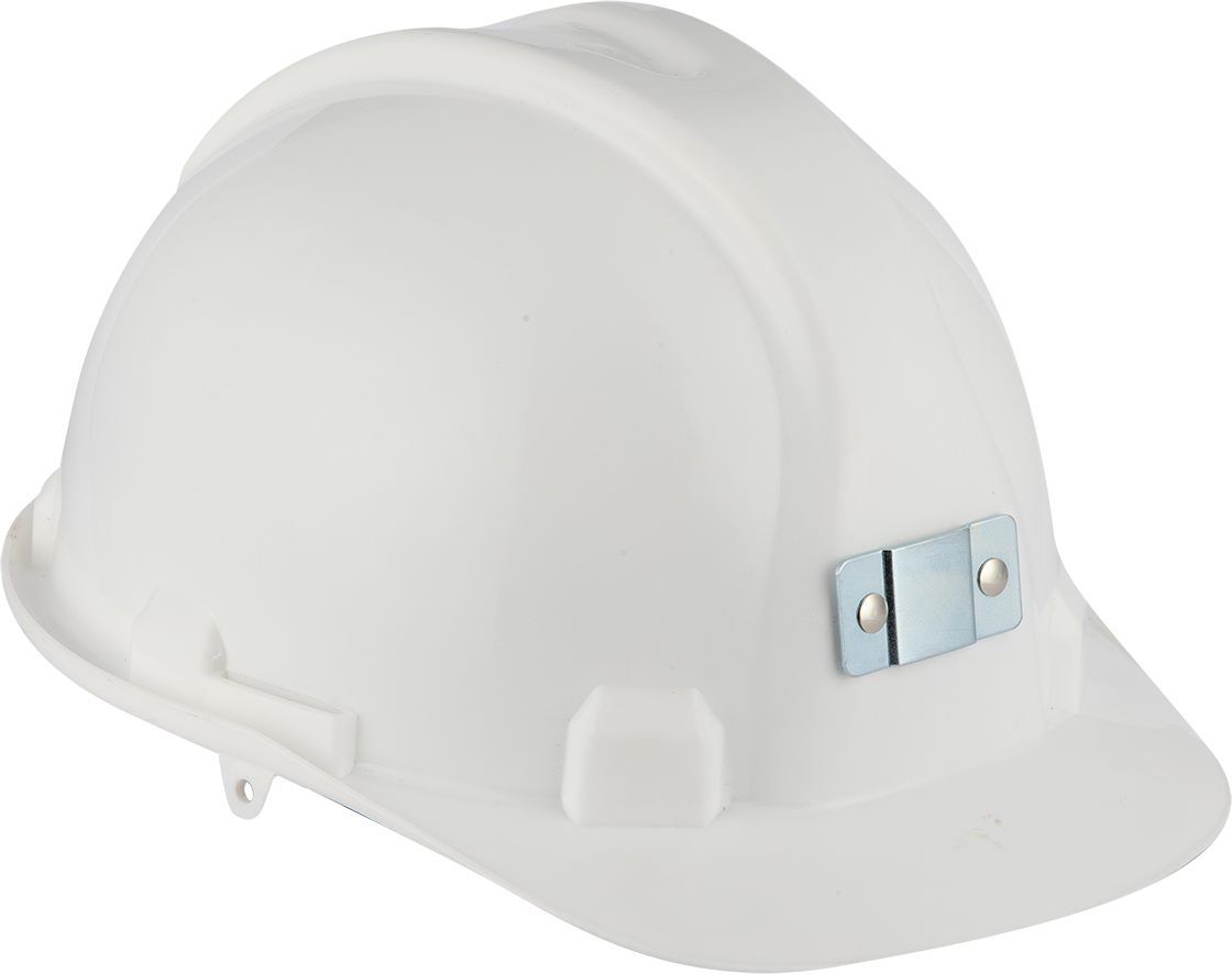 Metal Clamp Hard Hat