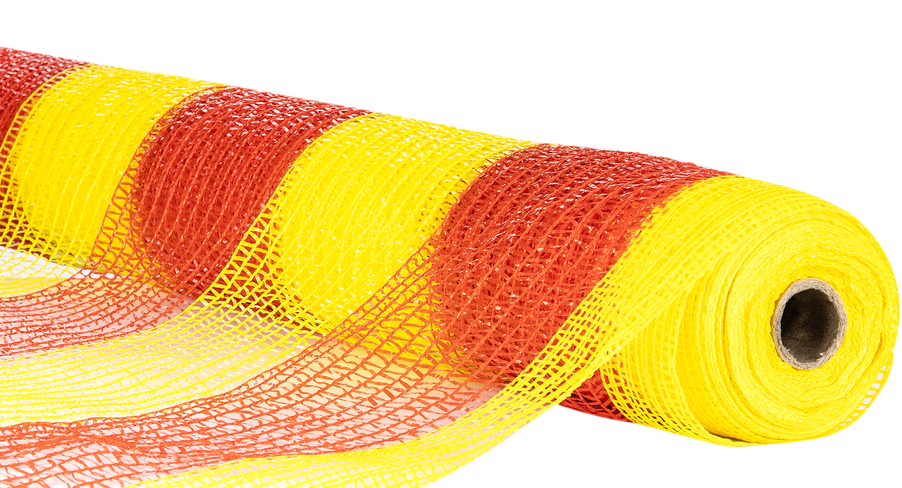 Barrier Netting Orange/Yellow Woven