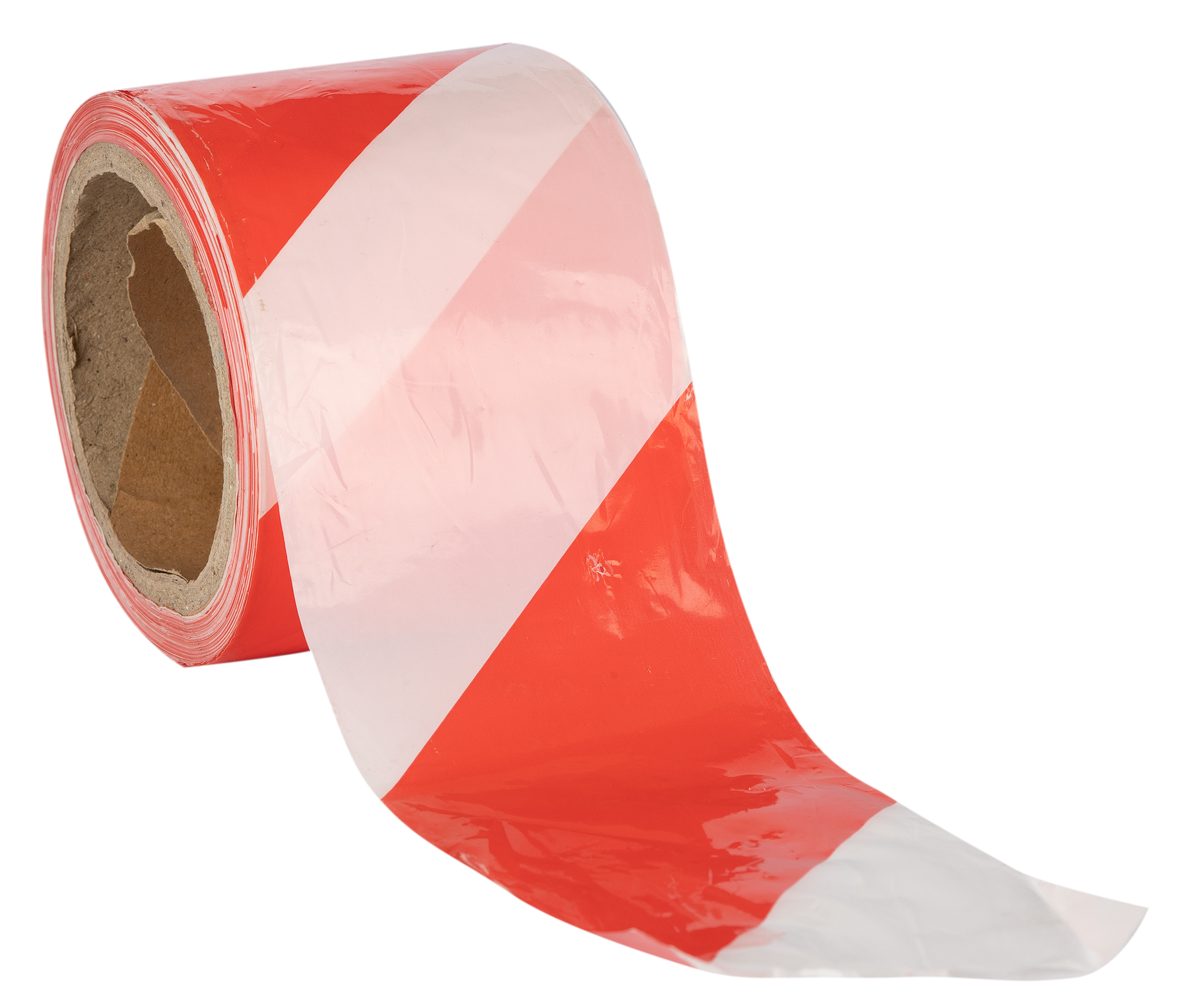 red and white barrier safety tape