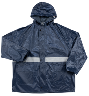 PIONEER Reflective Rain Suit - Navy