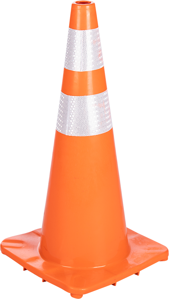 Traffic Cones PVC With Reflective Tape