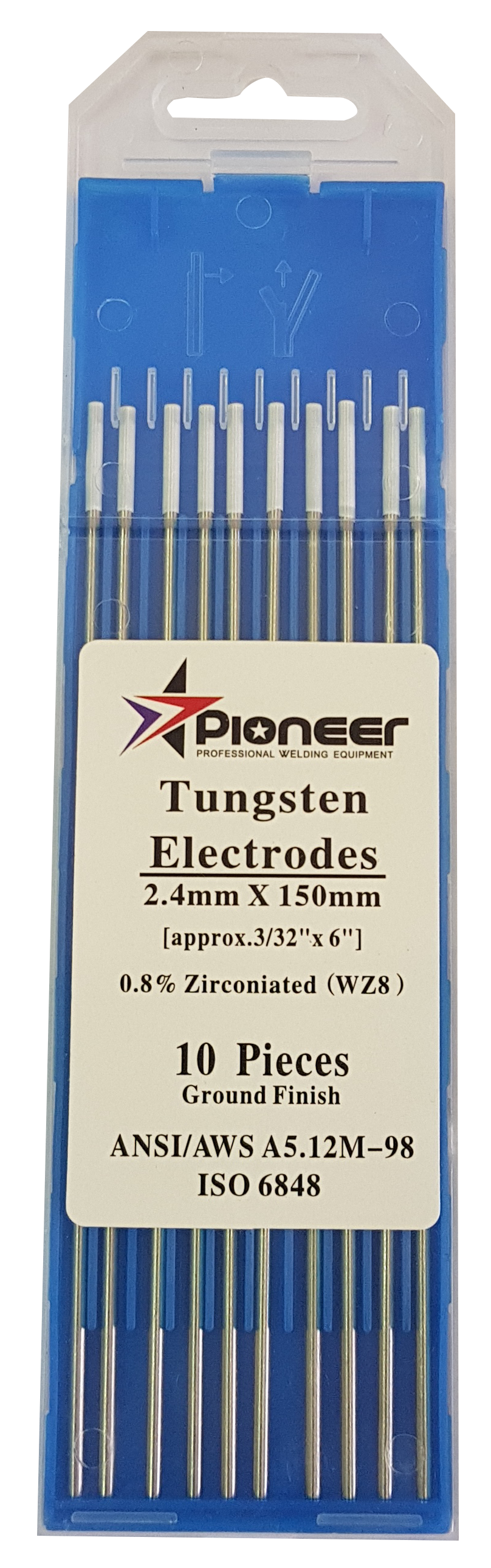 PIONEER Tungsten Electrode Zinconiated