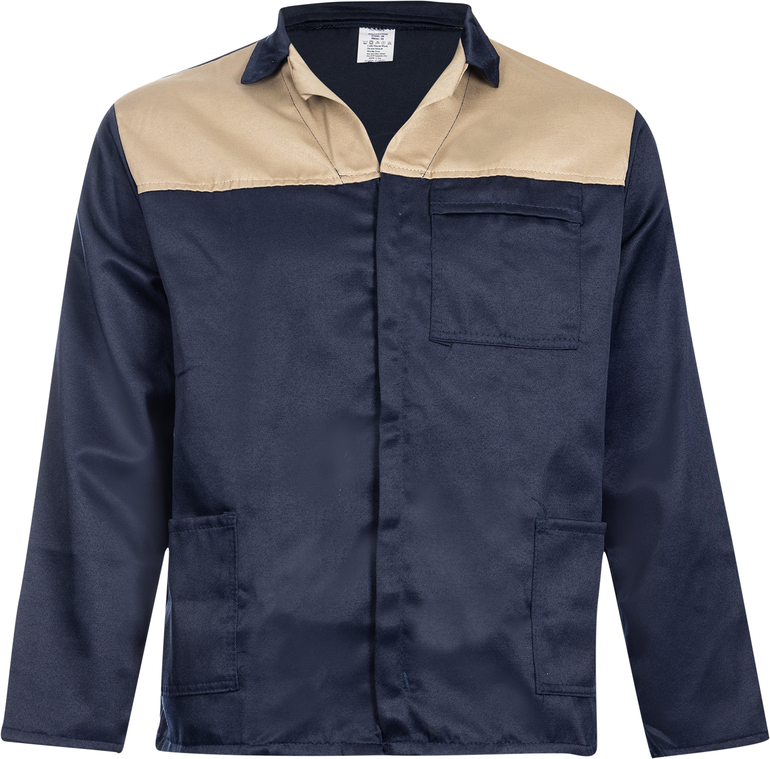 Two Tone Conti Suit - Navy