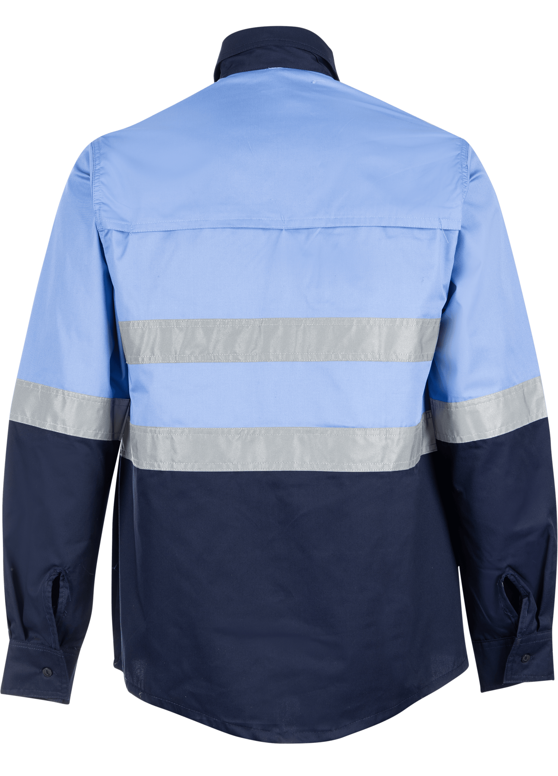 Reflective Shirt - Polycotton Sky Blue