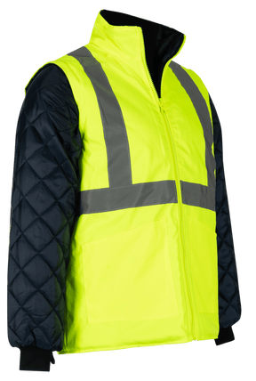 5 in 1 Parka Jacket - High Visibility