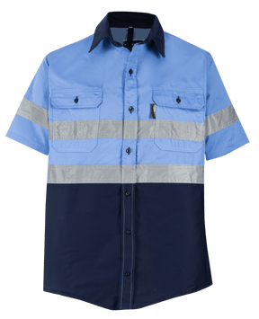 Reflective Shirt - Sky Blue