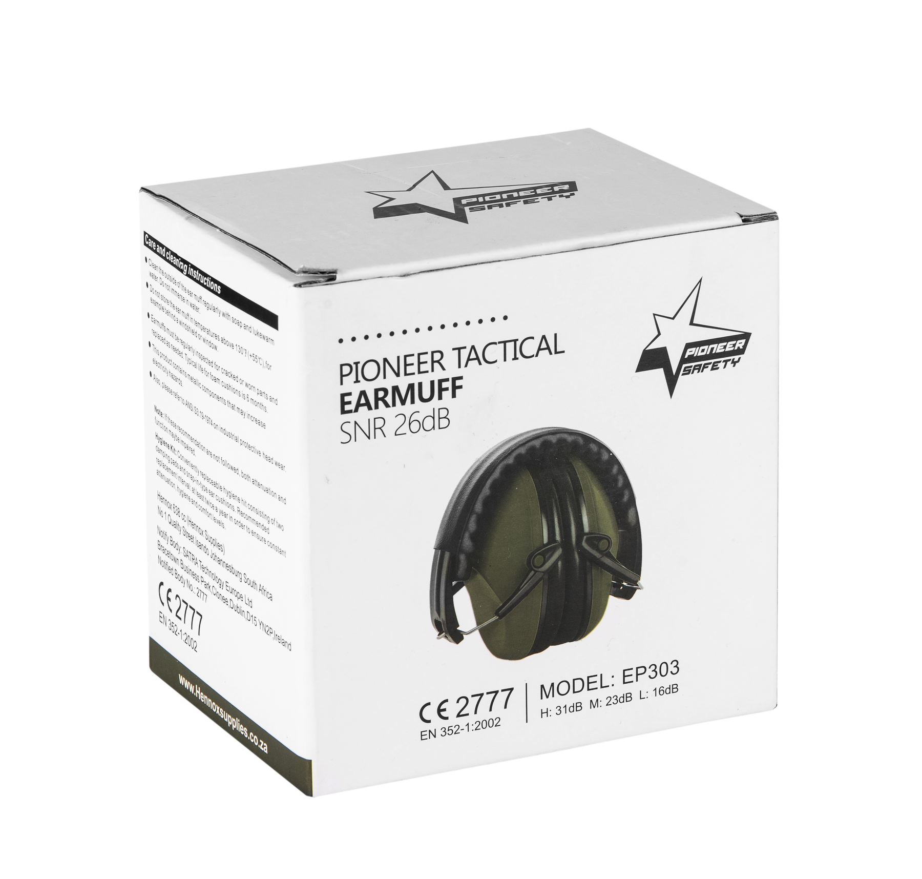 Pioneer Volume - Over-The-Head Earmuff